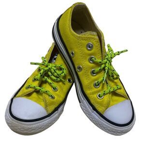 Converse All Star Yellow Low Tops